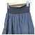 Autre Marque Falda larga con volantes MONILE Azul Azul marino - vista 3