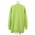 Cardigã de malha de cashmere e algodão Hermès Crew de Selle 34 Verde Verde claro - vista 6
