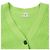 Cardigã de malha de cashmere e algodão Hermès Crew de Selle 34 Verde Verde claro - vista 8