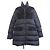 Chaqueta de Plumas Moncler Y MIZUHIKI Negro