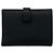 Hermès Béarn Epsom Trifold Geldbörse Schwarz - Ansicht 2