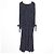 Autre Marque Abito floreale in seta Drawer Blu