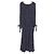 Autre Marque Vestido floral de seda Drawer Azul
