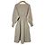 Autre Marque Vestido de punto festoneado CELFORD Beige - vista 2