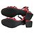 Autre Marque Sandales en cuir cloutées GEOX Rouge - vue 5