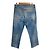 Autre Marque 6397 shorty Denim Hose Blau - Ansicht 2