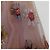 Falda de tul bordada RED VALENTINO Rosa - vista 3