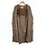 Autre Marque SLOBE IENA Cappotto lungo in lino Beige - vista 6