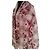 Autre Marque Stola INGEBORG in misto seta e tweed con ampie frange Rosa Porpora - vista 8