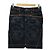 Autre Marque VIVIENNE TAM Denimrock mit Drachenprint Schwarz