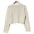 Autre Marque All Saints Kurzstrickpullover aus Wolle Weiß - Ansicht 3
