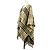 Abrigo capa Burberry en mezcla de cachemira con bordes deshilachados Negro Beige Verde - vista 3