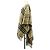 Abrigo capa Burberry en mezcla de cachemira con bordes deshilachados Negro Beige Verde - vista 4
