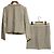 Autre Marque Conjunto de Tweed green label relaxing Beige - vista 2