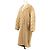 Cappotto in lana e pelle di pecora Moncler NIVEROLLE Beige Cammello - vista 2