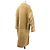 Cappotto in lana e pelle di pecora Moncler NIVEROLLE Beige Cammello - vista 5