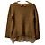 Autre Marque PINK HOUSE Bouclé-Strickpullover Braun Kamel - Ansicht 4