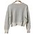 Autre Marque United Arrows green label relaxing Strickpullover mit Pailletten Weiß - Ansicht 2