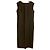 Autre Marque Vestido largo sin mangas BOSCH Verde Caqui