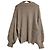 Autre Marque Apuweiser-riche Strick 2way Set Beige - Ansicht 3