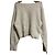 Autre Marque Apuweiser-riche Strickpullover aus Wolle und Kaschmir mit Lurex Weiß Roh