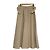 Autre Marque Saia Longa Flare STRAWBERRY-FIELDS Bege - vista 2