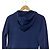 Autre Marque Conjunto LILLY E VIOLETTA Flower Mink Cashmere Azul Azul marino - vista 5