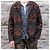 Autre Marque Engineered Garments Loiter Jacket Chaqueta de jacquard floral étnico Negro - vista 3