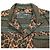 Autre Marque Engineered Garments Loiter Jacket Chaqueta de jacquard floral étnico Negro - vista 4