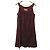 Autre Marque Vestido de mezcla de lino Jocomomola Negro Roja