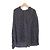 Autre Marque Green Label Relaxing Bluse mit gerafften Rüschen Schwarz - Ansicht 2