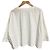 LANVIN en Bleu Wide Short Cutsew Bianco - vista 2