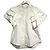 Autre Marque Camisa HIAND com mangas flare em camadas Branco
