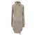 Fendi Kleid aus Nerz-Wolle Beige - Ansicht 2