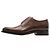 Autre Marque Scarpe Derby in pelle Dior Marrone - vista 4