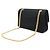 Bolsa de corrente 2way Chanel Matelasse em algodão Preto - vista 2