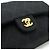 Bolsa de corrente 2way Chanel Matelasse em algodão Preto - vista 8