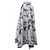 Autre Marque Falda MSGM Blanco Azul Azul marino - vista 2