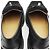 Mocassin Hermès Boucle Kelly Mouton Boa 36½ en cuir Noir - vue 12