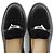 Mocassin Hermès Boucle Kelly Mouton Boa 36½ en cuir Noir - vue 13