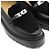 Mocassin Hermès Boucle Kelly Mouton Boa 36½ en cuir Noir - vue 15