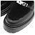 Mocassin Hermès Boucle Kelly Mouton Boa 36½ en cuir Noir - vue 2