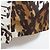 Abito plissé leopardato Louis Vuitton Marrone - vista 13