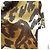 Abito plissé leopardato Louis Vuitton Marrone - vista 15