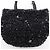 Autre Marque Borsa Anteprima FIORITURA Wire Nero - vista 8