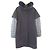 Autre Marque Herno Wool Layered Down Coat Blue Navy blue