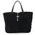 Borsa 2way Salvatore Ferragamo Gancini in pelliccia Nero