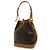 Louis Vuitton Noe Monogram Schultertasche Braun - Ansicht 2