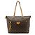 Bolso de hombro Louis Vuitton Iena Monogram Castaño