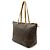 Bolso de hombro Louis Vuitton Iena Monogram Castaño - vista 2